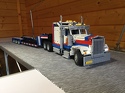 Kennworts W 900 mit Lowboy-Trailer von Jürgen Kennworts W 900 mit Lowboy-Trailer von Jürgen