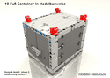 10 Fuß Container (Grundmodul vom M 1688)