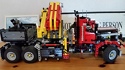 Holz LKW mit Faltkran Holz LKW mit Faltkran