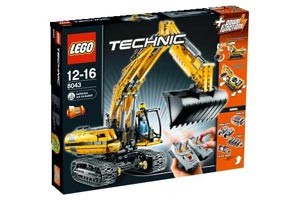 Lego 8043 Motorisierter Raupenbagger