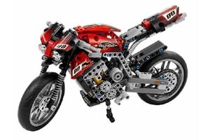 Lego 8051 Motorrad