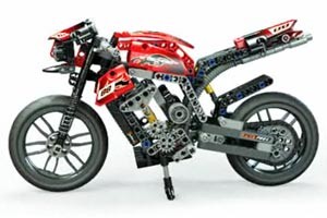 Lego 8051 Motorrad