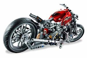 Lego 8051 Motorrad
