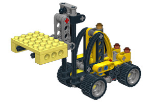 Lego 8290 Mini-Gabelstapler