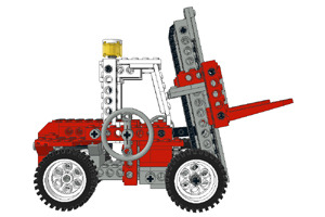 Lego 8835 Gabelstapler