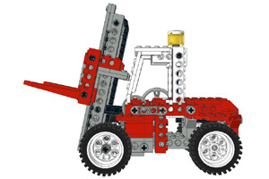 Lego 8835 Gabelstapler