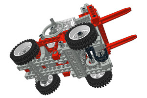 Lego 8835 Gabelstapler