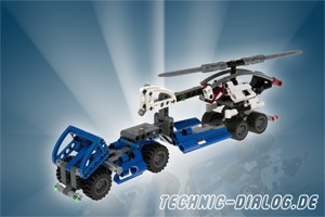 Lego 8433 Helikopter-Tieflader