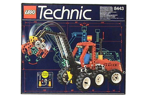 Lego 8443 Pneumatic Forsttraktor
