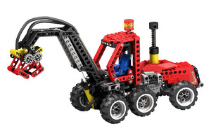 Lego 8443 Pneumatic Forsttraktor