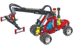 Lego 8443 Pneumatic Forsttraktor
