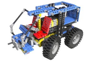 Lego 8859 Traktor
