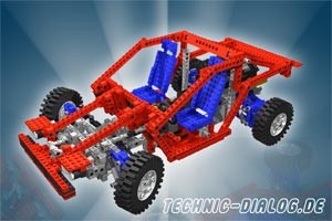 Lego 8865 PKW Chassis