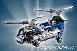 Lego 42020 Doppelrotor-Hubschrauber