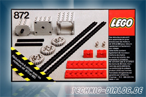 Lego 872 Gear Blocks and Chain Links