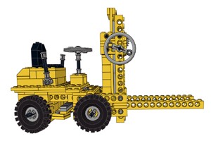 Lego 850 Gabelstapler