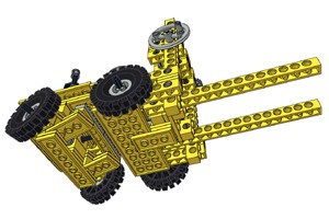 Lego 850 Gabelstapler