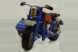 Lego 857 Motorcycle with Sidecar