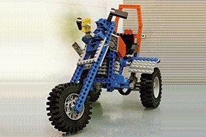 Lego 857 Motorrad mit Beiwagen