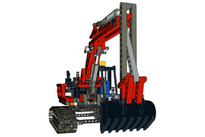 Lego 8294 Raupenbagger