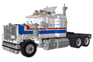 Lego 5580 Highway Truck
