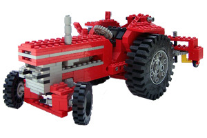 Lego 851 Traktor