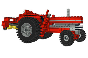 Lego 851 Traktor