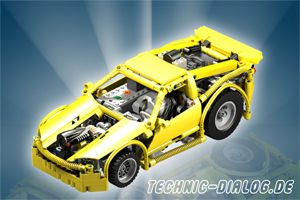 Lego M 1044 Gelber Renner