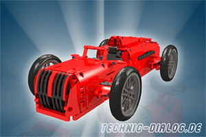 Lego M 1335 Roter Rennwagen