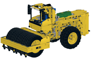 Lego M 1544 Straßenwalze