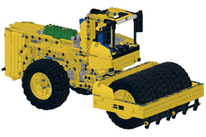 Lego M 1544 Straßenwalze