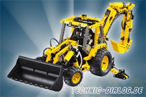 Lego 8455 Pneumatic - Bagger