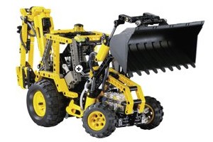 Lego 8455 Pneumatic - Bagger