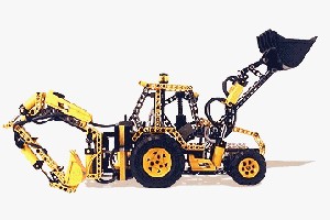 Lego 8455 Pneumatic - Bagger