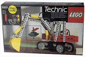 Lego 8851 Pneumatic - Bagger