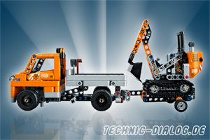 Lego 42060 Straßenbau-Fahrzeuge