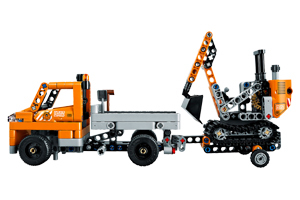 Lego 42060 Straßenbau-Fahrzeuge