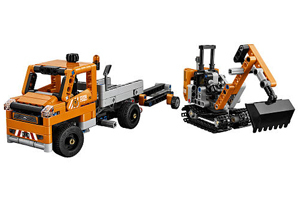 Lego 42060 Straßenbau-Fahrzeuge