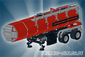 Lego M 1651 Fire Tank Trailer