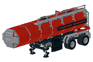 Lego M 1651 Feuerwehr Tankauflieger