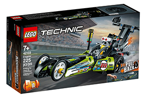 Lego 42103 Dragster Rennauto