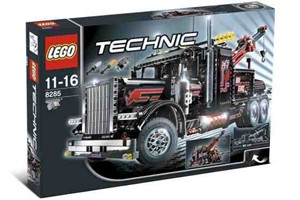 Lego 8285 Großer schwarzer Abschlepptruck