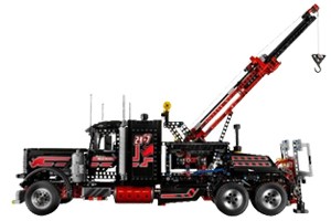 Lego 8285 Großer schwarzer Abschlepptruck