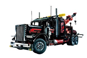 Lego 8285 Großer schwarzer Abschlepptruck