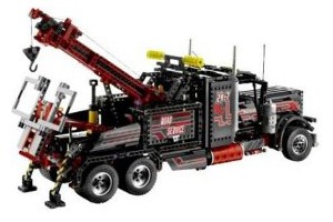 Lego 8285 Großer schwarzer Abschlepptruck