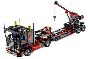 Lego 8285 Großer schwarzer Abschlepptruck