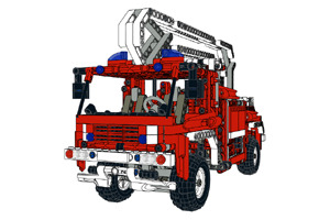 Lego 8289 Feuerwehr Truck