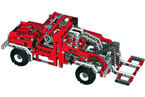 Lego 8289 Feuerwehr Truck