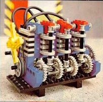 Lego 858 Auto Motoren