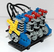Lego 858 Auto Motoren